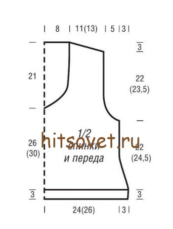 Новинка топ выкройка.