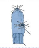 Варежки спицами, мастер класс, рисунок 11. Варежки спицами, мастер класс, рисунок 11.