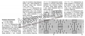 Двубортный жакет спицами для женщин, схема.