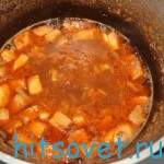 Подлив с мясом