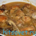 Курица в апельсиновом соке