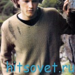 Пуловер спицами – Притяжение земли pulover