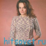 Жакет спицами