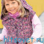 Жилет для девочки