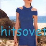 Платье спицами рис.1
