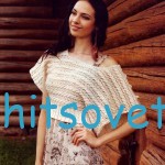 Вязаная кофточка