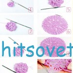 салфетка крючком