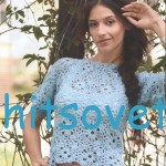 Ажурная кофточка крючком схемы и описание, фото 1.