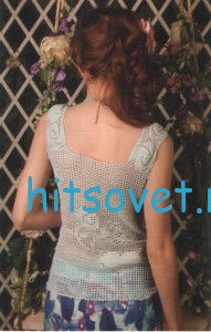 Вязаный крючком топ, рис.2