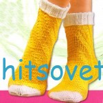 Вязание носков по спирали резинкой