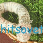 Вязаная змея крючком