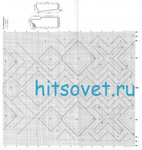 Вязание джемпера с норвежским узором, выкройка. Вязание джемпера с норвежским узором, выкройка.