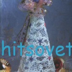 Елочка из вязаных снежинок