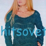 Вязание пуловера из букле