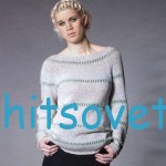 джемпер спицами