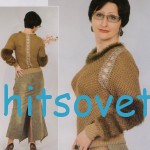 Вязание пуловера с ажурной отделкой Вязание пуловера с ажурной отделкой