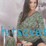 Вязание меланжевой кофточки Вязание меланжевой кофточки