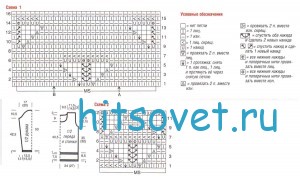 Вязание спицами меланжевого пуловера, схемы. Вязание спицами меланжевого пуловера, схемы.