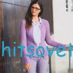 Вязание ажурного жакета