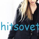 Вязание жакета с отложным воротником