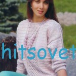 Вязание женского пуловера