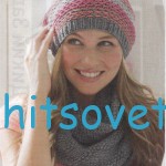 Вязаная шапка и снуд спицами