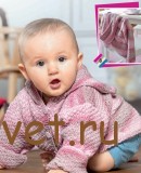 Вязание для малышей розового жакета спицами