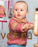 Вязание для малышей жакета из пряжи bimbo baby