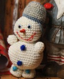 Снеговик крючком схема Снеговик крючком схема