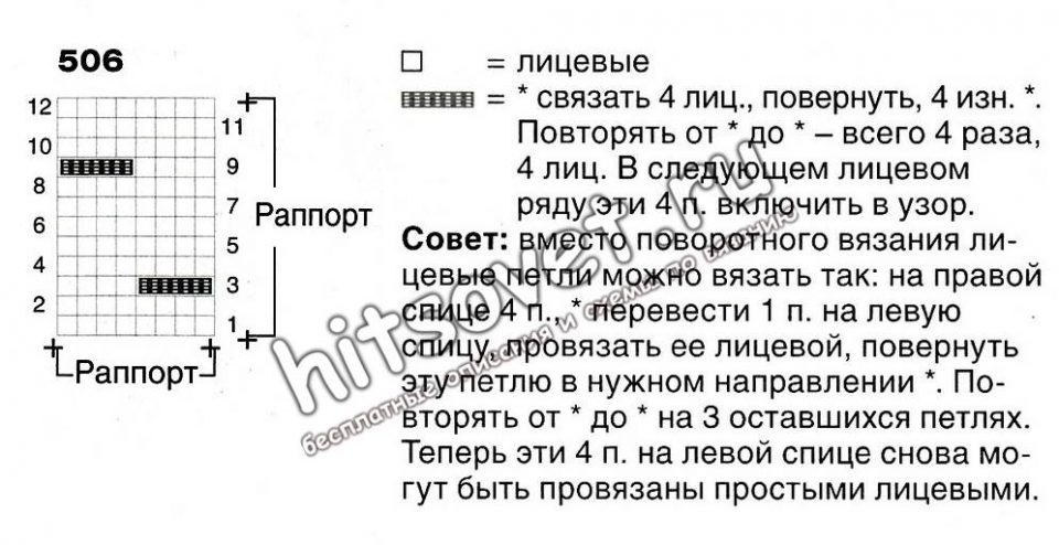 Модный свитер с рукавами фонариками, схема.