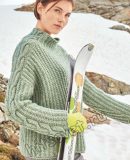 Вязаный свитер с косами Telsea Вязаный свитер с косами Telsea