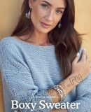 Вязание летнего пуловера Boxy Sweater Вязание летнего пуловера Boxy Sweater