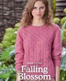 Вязание джемпера Falling Blossom