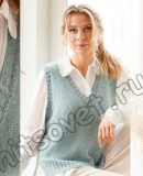 Вязание безрукавки Audrey Vest