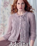 Вязаный жакет из махера Adelina
