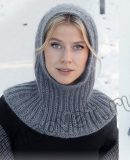 Балаклава спицами Wrapped in Wonder