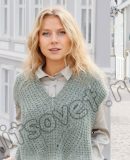 Вязание безрукавки Ash Mint, фото 1.