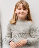 Вязание детского свитера Hermine