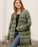 Вязание жакета Moss Print