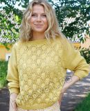 Вязание джемпера Queen Bee