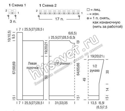 Модный кардиган без застежки спицами 2022, схемы.