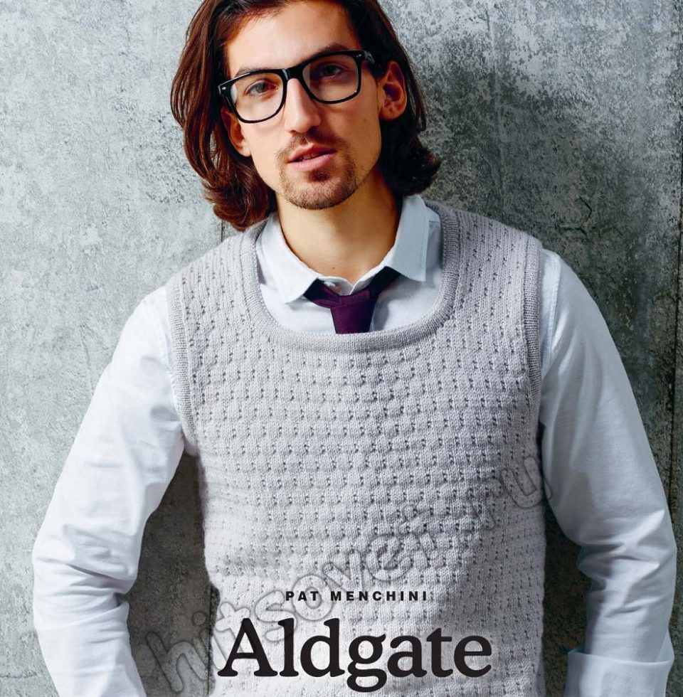 Вязание мужского жилета Aldgate, фото 1.