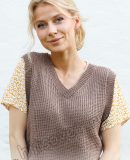 Вязание безрукавки Poetry Night