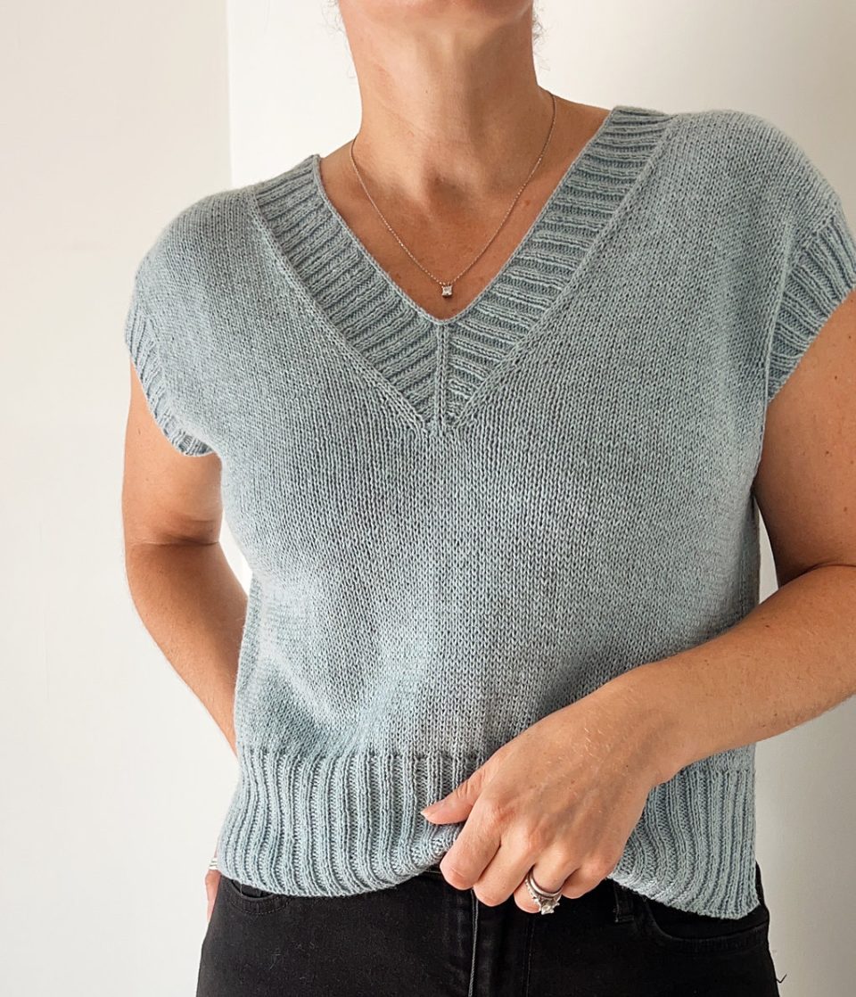 Топ Suri V Neck, фото 1.
