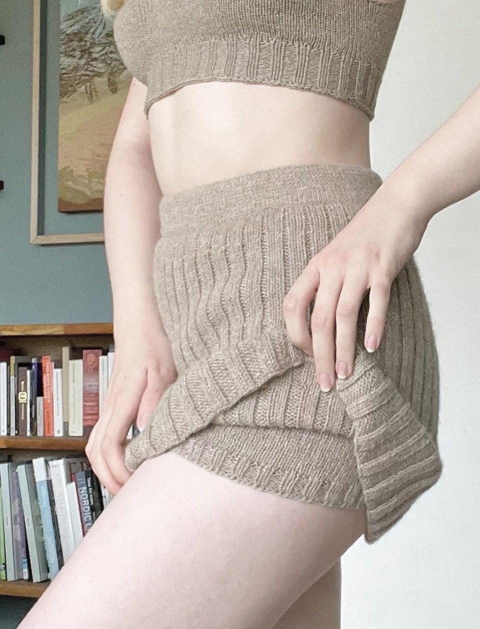 Юбка и шорты Sporty Knit Skort, фото 2.
