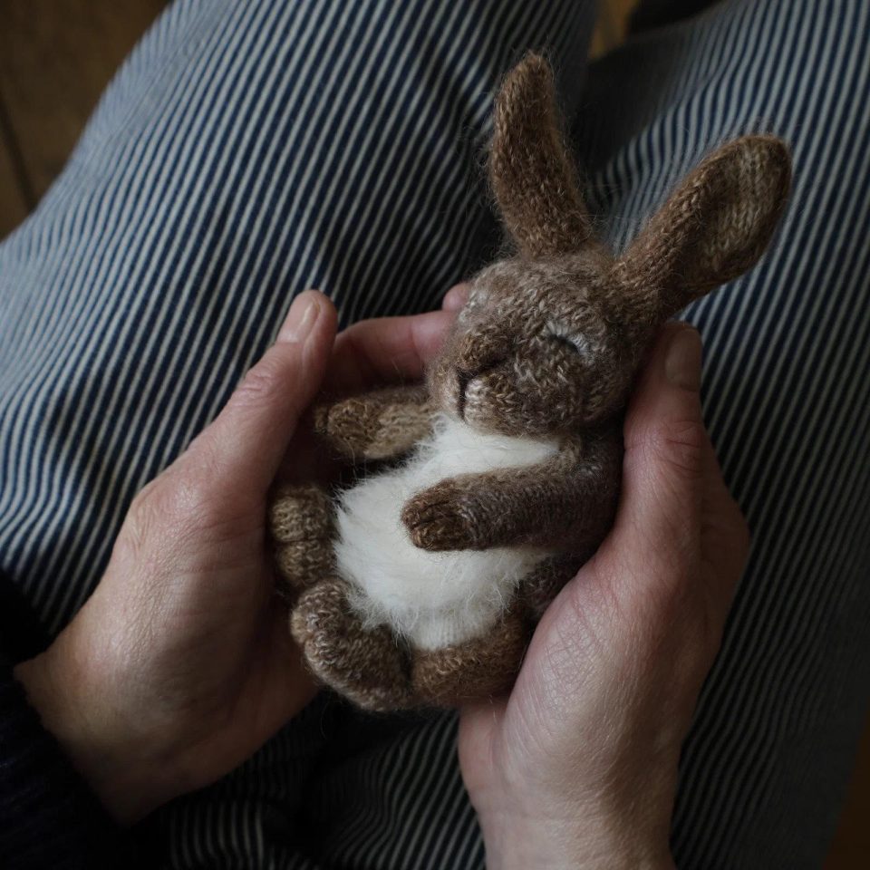 Sleepy Bunny спящий зайчик, фото 1.