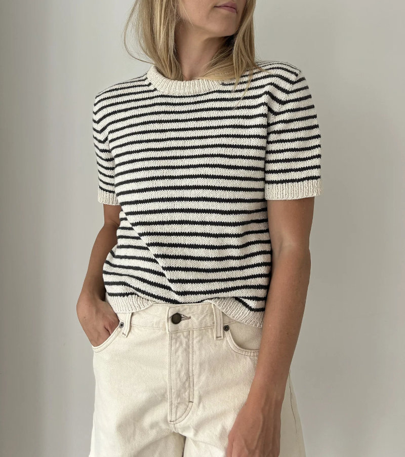 Maritime Tee — футболка спицами в морском стиле Maritime Tee — футболка спицами в морском стиле