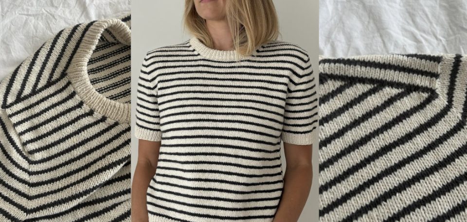 Maritime Tee вязаная футболка в морском стиле