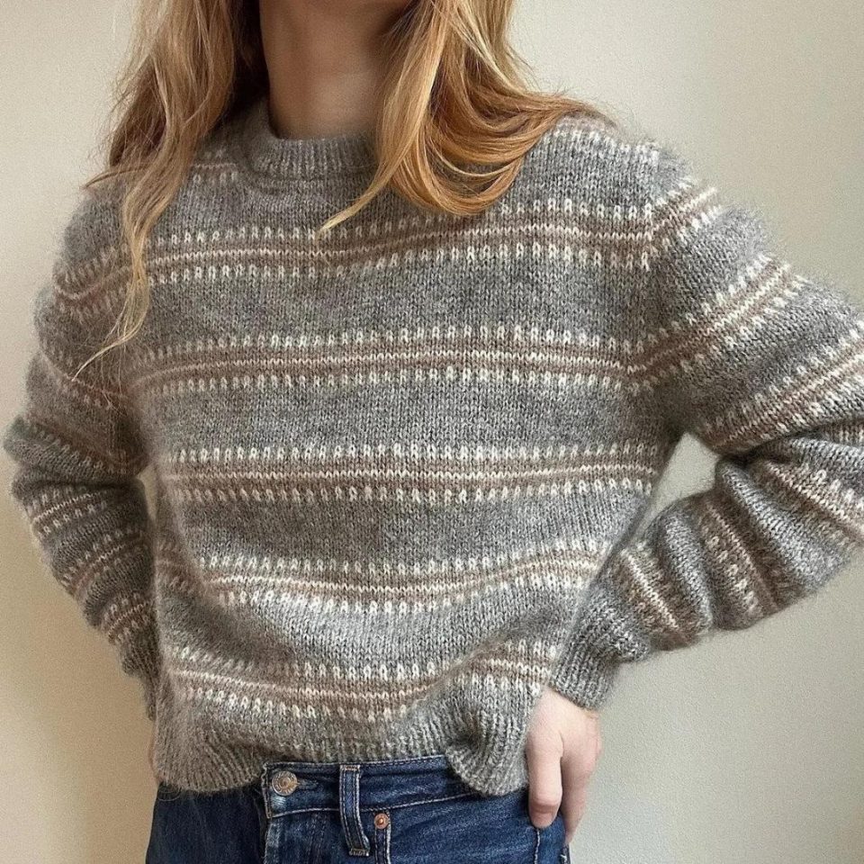 Norma Blouse джемпер спицами