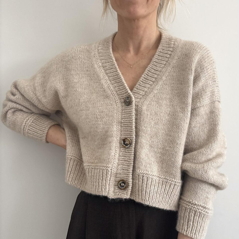 Bruges Cardigan спицами